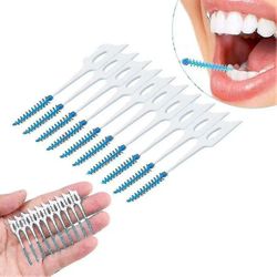 Soft Dental Clean S Interdental børste tandplejeværktøjer 40pcs