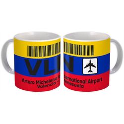 Xpgifts Gave Krus: Venezuela Arturo Michelena Lufthavn Valencia VLN Travel Hvid