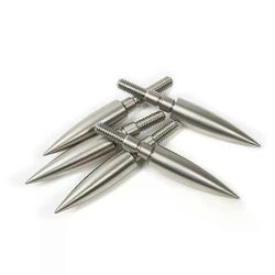 100 125 150 jyvää ruostumattomasta teräksestä valmistettu jousiammunnan kenttäpisteet nuoli Kohdekenttäpisteet jousiammunnan kärjissä ja nuolenpääs...