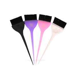 4pcs Hair Dye Brush Plastic Hair Coloring Applicator Frisør Børste Comb Barber Tools Salon Hair Styling Tilbehør