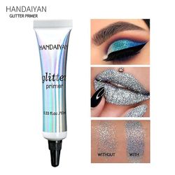 Øjenskygge Primer Mat Base Langvarig farve Glitter Øjenskygge Limcreme forbedrer holdbar øjenmakeup