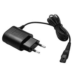 4.3 V A00390 Vaihtoparranajokoneen laturi yhden terän EU-PISTOKKEELLE Musta