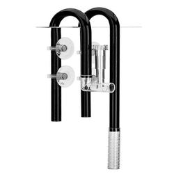 Sisäänvirtauksen ulosvirtausaukko Keräin akvaariotarvikkeet Kasvisäiliöputki Kalan vesisuodatin Fishbowl Terraario 16mm Musta