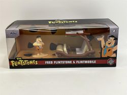 Fred Flintstone Figuuri ja Flintmobile 8cm Jada 33382 253253002