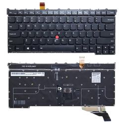 Us Version Tastatur til Lenovo Thinkpad X1 Carbon 3:e 2015 Ikke angivne