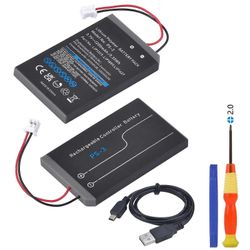 PS3-ohjaimen akku LIP1359 LIP1859 LIP1427 akku yhteensopiva Sony Playstation 3:n kanssa PS3 Dualshock 3 Bluetooth -ohjain 2 akkua