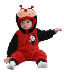 Mikasa Reedca Baby Dinosaur Kostume Børn Cute Hoodie Jumpsuit Animal Costume Halloween Ladybug 6-12 Months