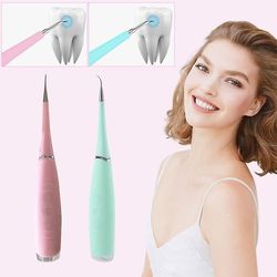 Mikasa Usb genopladelig Dental Scaler vibrerende Sound Wave Dental Calculus Remover Dental Pletter Tartar Cleaner Hygiejne Tandlæge Tools Oral vand...