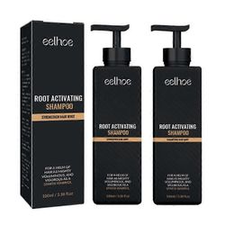 2kpl Spartan Shampoo, Spartan Root Activator Shampoo, Luonnolliset hiusshampoot 2bottles