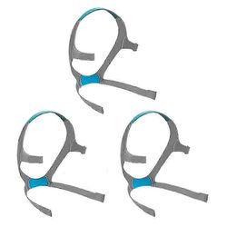 3 kpl Airfit N20 CPAP -maskin pääremmien vaihto, joka on yhteensopiva Resmed Airfit N20 -tuulettimen kanssa