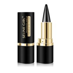 Long Wear Gel Eyeliner Matte Natural Quick Dry Liner meikki Pitkäkestoinen tahrankestävä eyeliner voide Musta