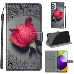 Foxdock Etui til Samsung Galaxy A52 5g Love Rose Mobil cover