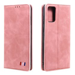 Etui til Xiaomi Poco M3 Cover Magnetisk lukning Tegnebog Book Flip Folio Stand View Læder cover Stødsikker - Rosegold