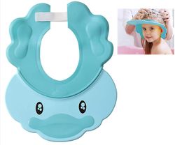 2024,baby shower cap for barn visir justerbar silikon sjampo dusjlue flerbruks badehette