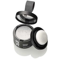 Hiusrajajauhe (auburn) peittää välittömästi hiustenlähdön ja täyttää vetäytyvät hiusrajat, kaljut täplät Valkoinen