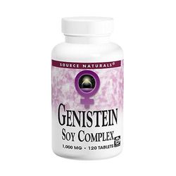 Source Naturals Lähde Naturals Genistein, 1000 mg, 120 välilehteä (1 kpl pakkaus)