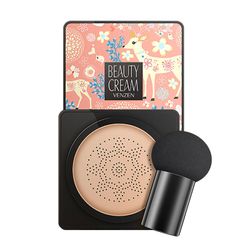 Kakanwo Concealer Air Cushion B.B Cream Vedenpitävä Brightens Concealer Foundation+sienisieni D