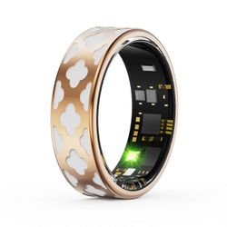 R10M SIZE 8 Smart Ring, tukee sykettä / veren happea / unen seurantaa / useita urheilutiloja