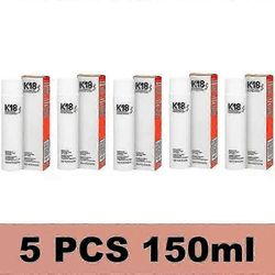 150ml K18 Leave-In Molecular Hair Mask Original Repair Molecular Hair Damaged Dry Frizzy 4 minuutin hoito Kosteuta 5 kpl 150 ml