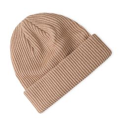 Höst Vinter Unisex Sticka Ull Mössa Hatt Enfärgad Elastisk Varm Skullies Keps För Män Kvinnor Utomhus Löpning Cykling Bonnet Zwr khaki Elastic