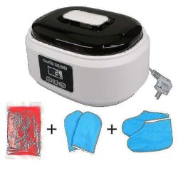 200w parafiinilämpöhoito kylpyvaha potinlämmitin käden jalkojen kauneudelle harmaa