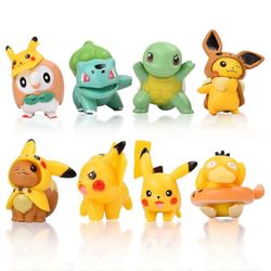 8kpl DIY kotitoimisto leivontatarvikkeet mini hahmo kakku koristelu sarjakuva suunnittelu