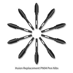 Huion PN04 10kpl vaihtokynä Nibs Graphics Tablet Pen Nibs Laadukas kulutusta kestävä kynäkärki Huion PW100/PW201