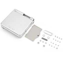 Nintendo Game Boy Advance Gba Sp suojaava Abs-kotelon kansi Korjausosat Sarja Hopea