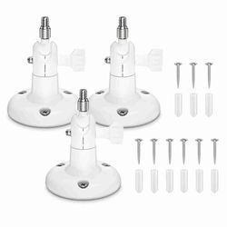 3 kpl Pakkaus säädettävä seinäteline ARLO HD / ARLO PRO / ARLO PRO2 / ARLO GO / ARLO ULTRA / WYZE CAM PANILLE Kotikameran kiinnike ulkona sisätiloi...