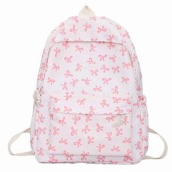 Opiskelijakoulun reppu ihanat jouset reppu suuren kapasiteetin reppu japanilaistyyliset reppu teini-ikäisten matkareppu vaaleanpunainen