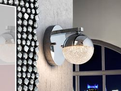 Schuller Lighting Schuller Sphere - Integreret LED væglampe poleret krom