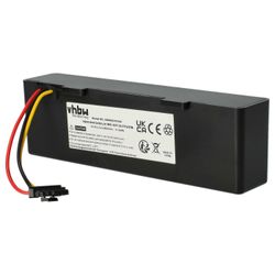 vhbw-akku, joka on yhteensopiva Xiaomi Mijia 2, STYTJ02YM robottipölynimurin kanssa (2600 mAh, 14.4 V, Li-ion) ilman väriä/sisäistä akkua