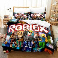 v5629 Lakanat Roblox Minecraft pussilakana Tyynyliina Vuodevaatteet Lakanat IU5629 240x260cm 94x102in