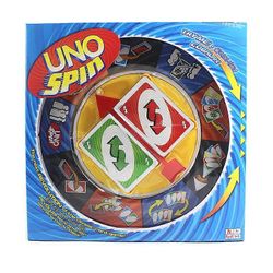 Uno Pelit Spin Card Lautapeli Perhe Hauska viihde Pokeri Pelikortit Lelut lapsille Syntymäpäivä Halloween Lahjat