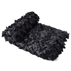 Jagt Militære Camouflage Net SORT 1.5x10M