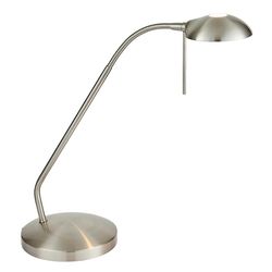 Endon Collection Lighting Hackney Bordlampe Satin Chrome, G9