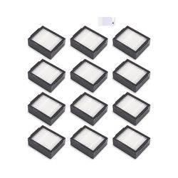 Vacuum Accessories 12 Hepa-udskiftningsfiltre til E5 E5154 E6 I7 I7+ I7156 I1 I3 I4 I8 (ikke til kombinations-J7+), Filter Hepa