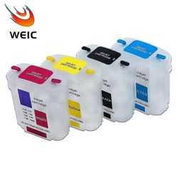 Korkealaatuinen 4Color HP10 82 -värikasetti, jossa on siru HP Desngijet 500 800 500PS 800PS -tulostimeen, 69 ml/kpl