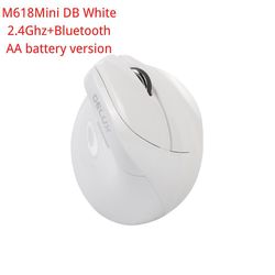 Delux M618Mini DB 2,4GHz langaton pystysuora hiiri 6 painiketta 2400 DPI ergonominen muotoilu tietokone mini USB hiiret Windows-kannettava tietokon...