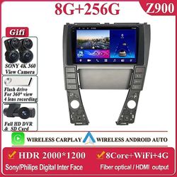 Scitoo Køling Fan Android 13 Til Lexus ES350 5 V XV40 2006 - 2012 Videoafspiller Multimedia Navigation Stereo Radio Radio Bil GPS Ingen 2din DVD 78...