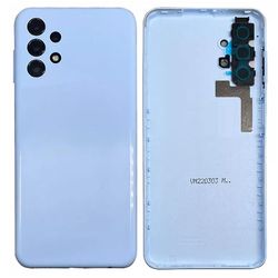Samsung Galaxy A13 4G A135 -akkukotelo kameran linssin suojuksella - sininen Monivärinen Blue
