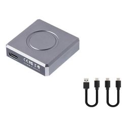 2230 M.2 NVMe SSD -kotelo USB 3.2 Gen 2 10Gbps - NVMe PCI-E M.2 SSD -kotelo Ulkoinen SSD 15 pr Harmaa