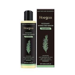Sakeuttava ja vahvistava shampoo, joka sisältää runsaasti rosmariinia ja hydrolysoitu 100ml