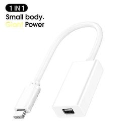 1x Thunderbolt 3 til Thunderbolt 2 adapter type C-kabel USB til Macbook Air Pro høj kvalitet