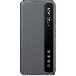 Foliokotelo samsung Galaxy S20 Folio -mallille Clear View Cover Harmaa