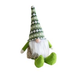 Kausi Festivaali Joulunäyttö Tontut Festivaali Tontut Hahmo Charm Pehmeät hahmot Joulukoristelu Vihreä