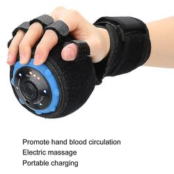 Nytt 2023 fingerrehabiliteringsträningsverktyg Handledshandvibrationsmassageboll stimulerar nerv för stroke hemiplegipatient Changzhao Typ av finger