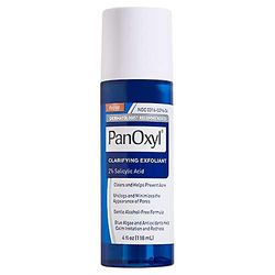 PanOxyl Clarifying Exfoliant sisältää 2% salisyylihappoa 4 fl oz
