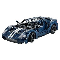 2023 Teknisk MOC 42154 Ford GT muskelsportsvogn byggeklodser modelracerkøretøj saml klodser legetøj til børn voksengave med papirmanual no original...