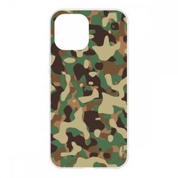 Crazy Kase Sag til iPhone 12 (6.1) Fleksibel militær camouflage